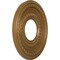 Ekena Millwork Cole PVC Clng Medallion (Fits Canopies up to 4 1/4"), Metallic Gold Rush, 10"OD x 3 1/2"ID x 3/4"P CMP10COCGH - alternate 5
